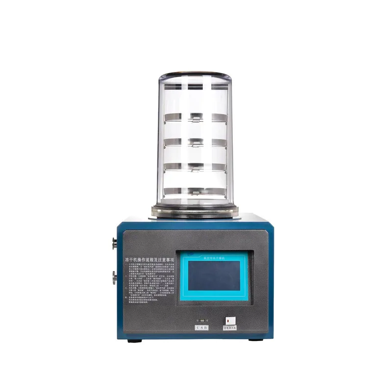 Automatic Multi-Manifold Experimental Vacuum Freeze-Drying Machine For Food Processing And Laboratory Use