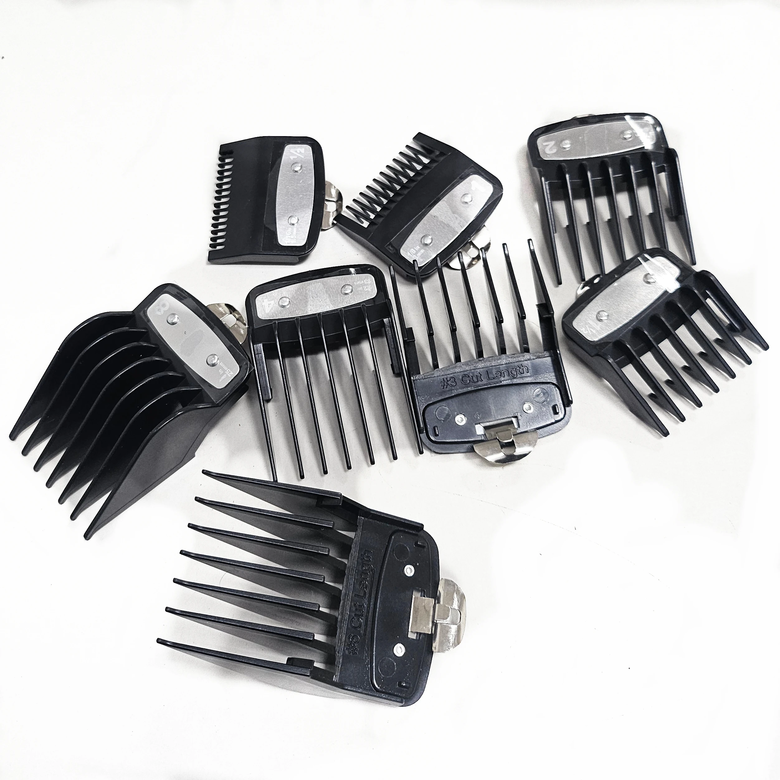 conjunto-profissional-de-pentes-para-maquina-de-cortar-cabelo-wahl-8-pecas-pentes-guia-codificados-compativeis-com-a-maioria-das-maquinas-wahl