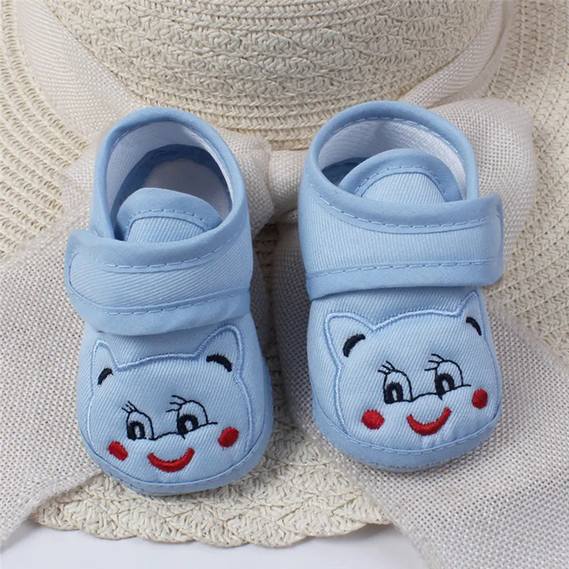 Newborn Cartoon Baby Shoes Kids First Walkers Soft Sole Boy Shoes Toddler Cartoon Shoes Autumn Winter Baby Girls Boys Shoes