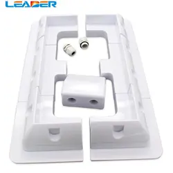 EU RV Top Roof Solar Panel Mounting Fixing Bracket Kit Wire Box ABS Supporting Holder for Caravans Camper Boat Yacht Motorhome