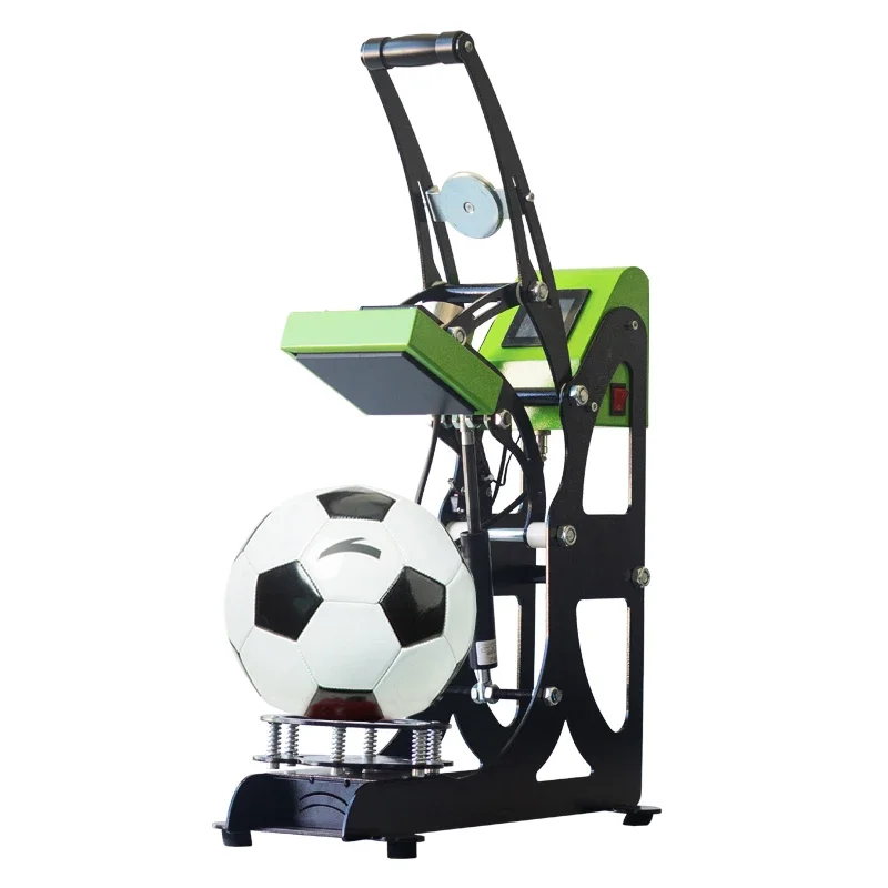 Sports ball heat press machine ball heat transfer press machine foorball/basketball printing machine