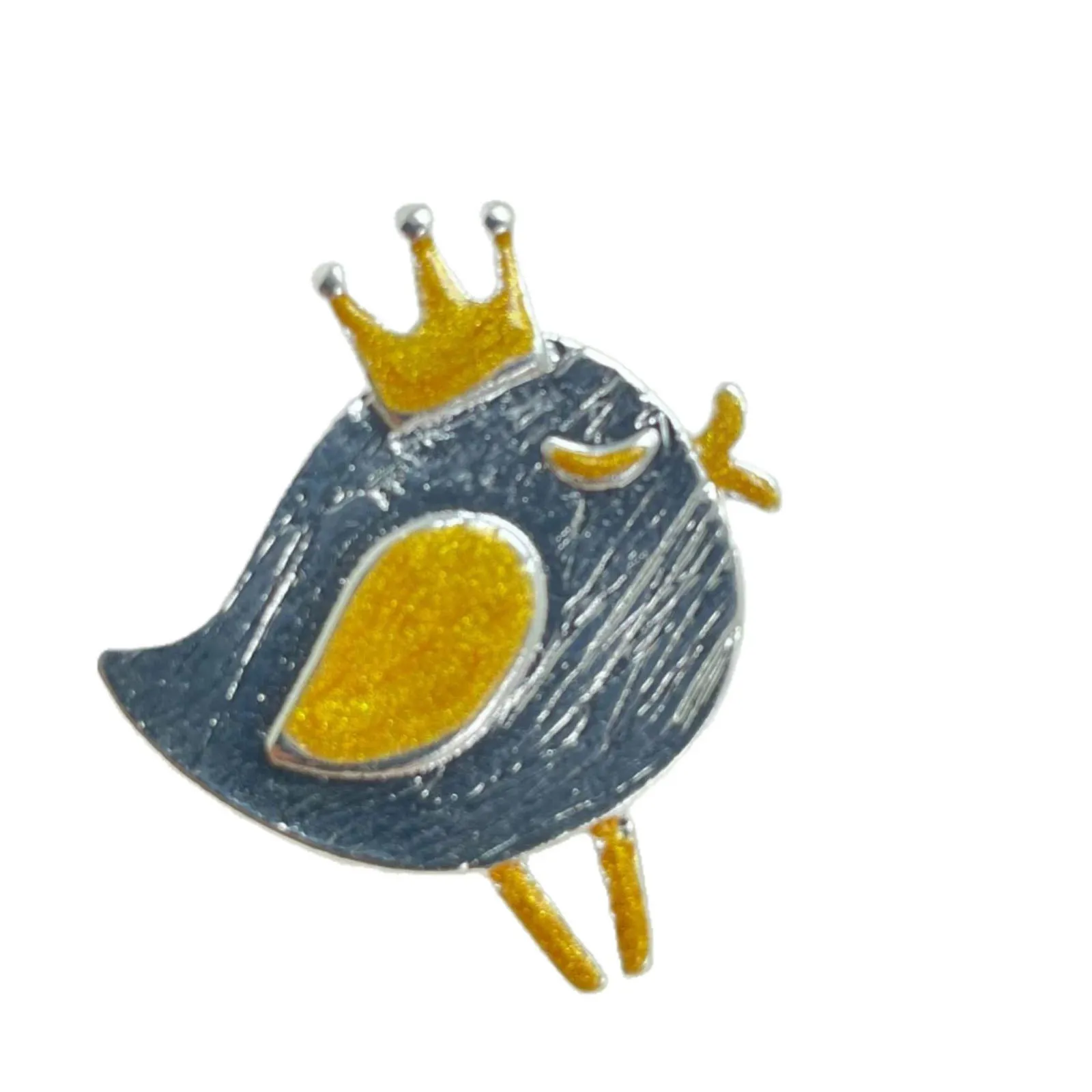 Cute Artistic Small Chicken Breast Needle Fashionable Small Capsule Needle Accessories Hat Badge Fresh Sweet Style Women