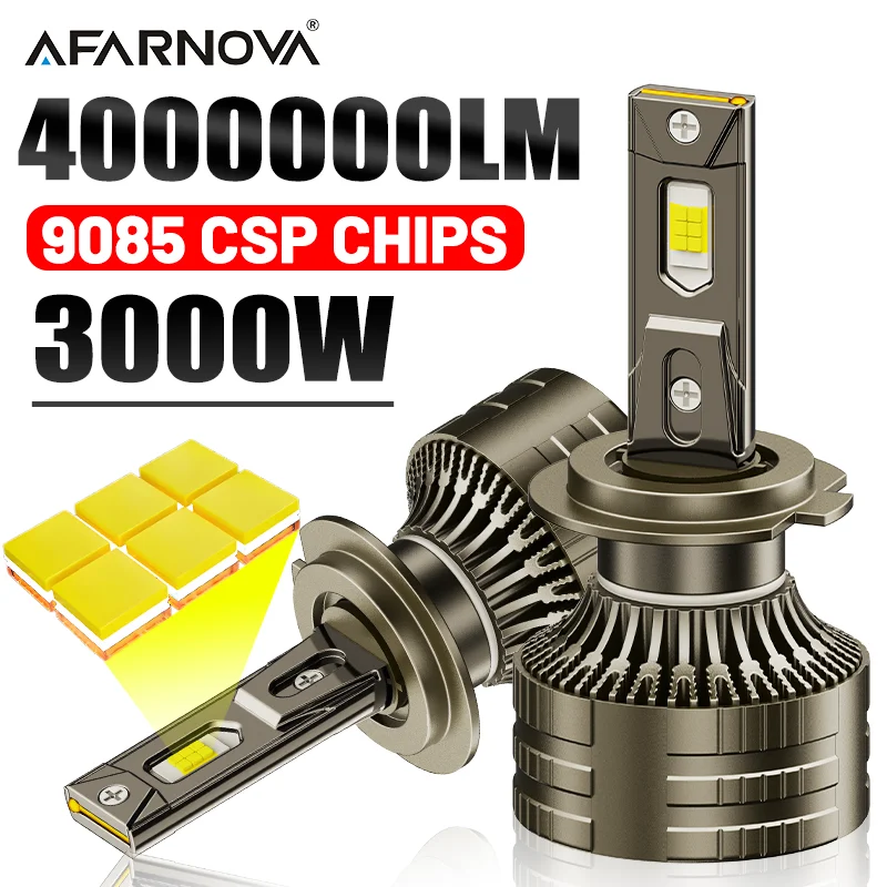 

3000W H4 H7 Светодиодные автомобильные фары Лампа Canbus 4000000LM 6000K Led 880 H3 H1 H8 H9 H11 HB3 9005 HB4 9006 12V 24V Противотуманные фары Автомобильные