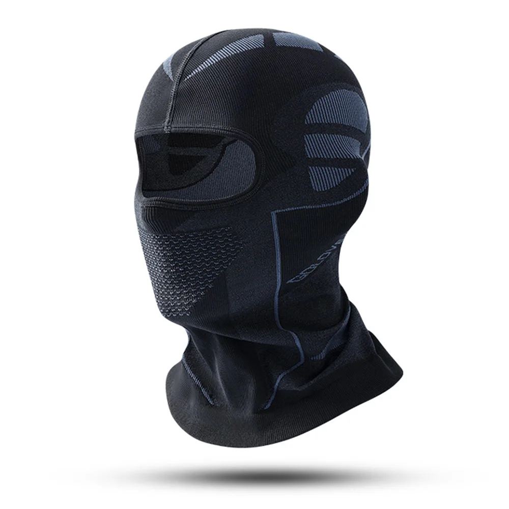 

Black Breathable Balaclava Motorcycle Face Mask Cycling Mask Full Face Cover Mask Windproof Dustproof Skiing Cycling Scarf