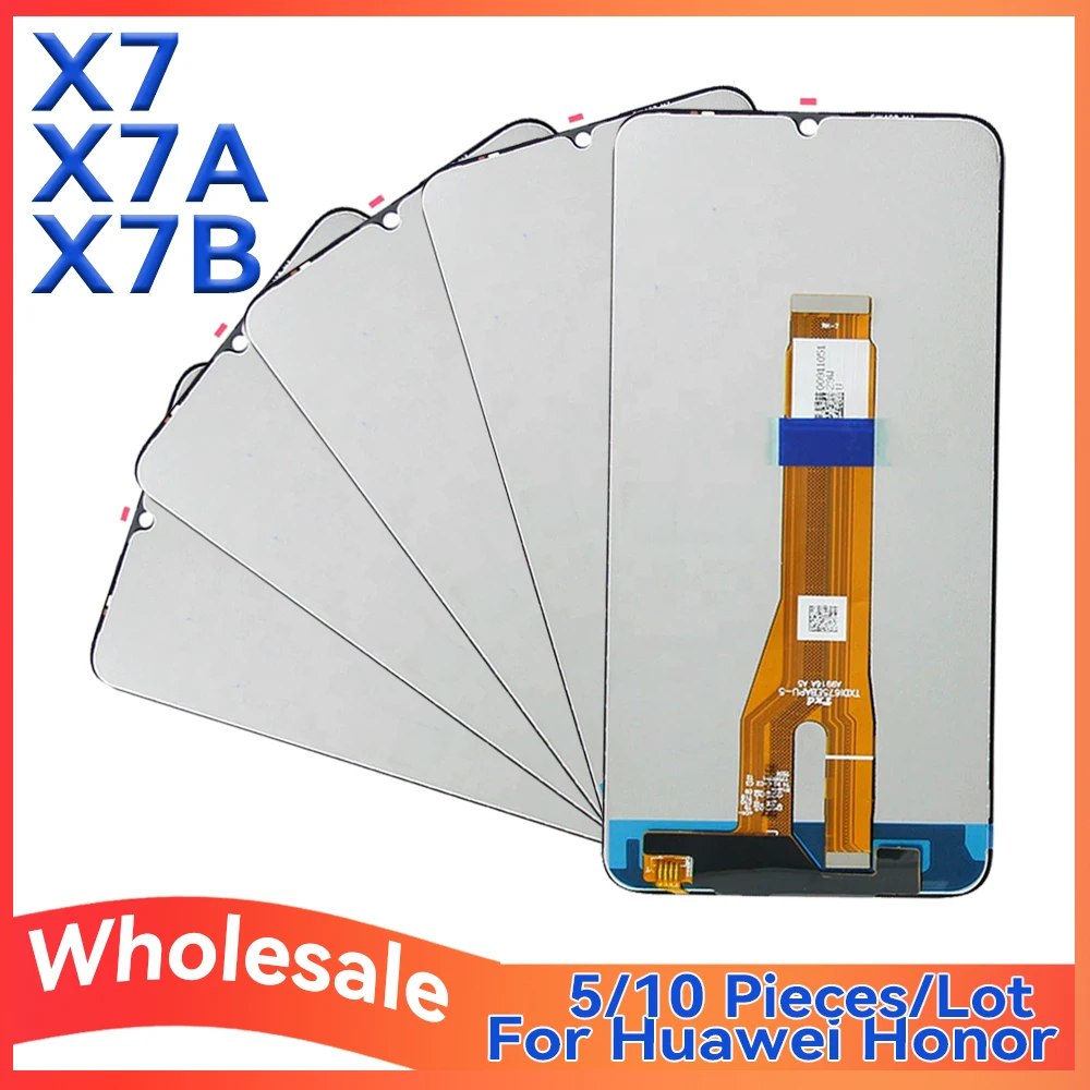 

Wholesale 5/10 Pieces Lot For Huawei Honor X7A X7 X7B Screen LCD Display with Touch Assembly