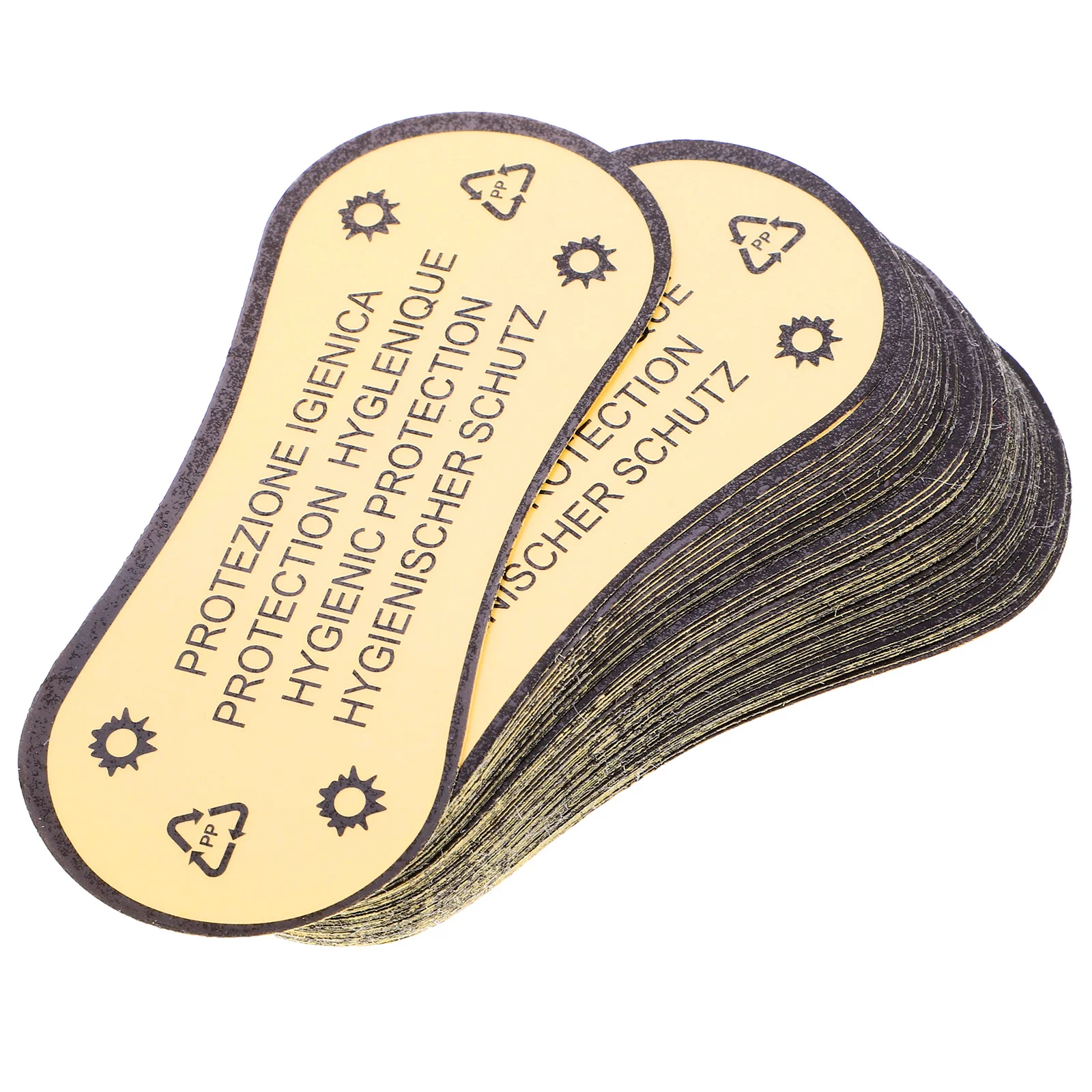 100Pcs Adhesive Protective Decal for Swimwear Lingerie Clean Removable Reusable Easy Store Lightweight Compact