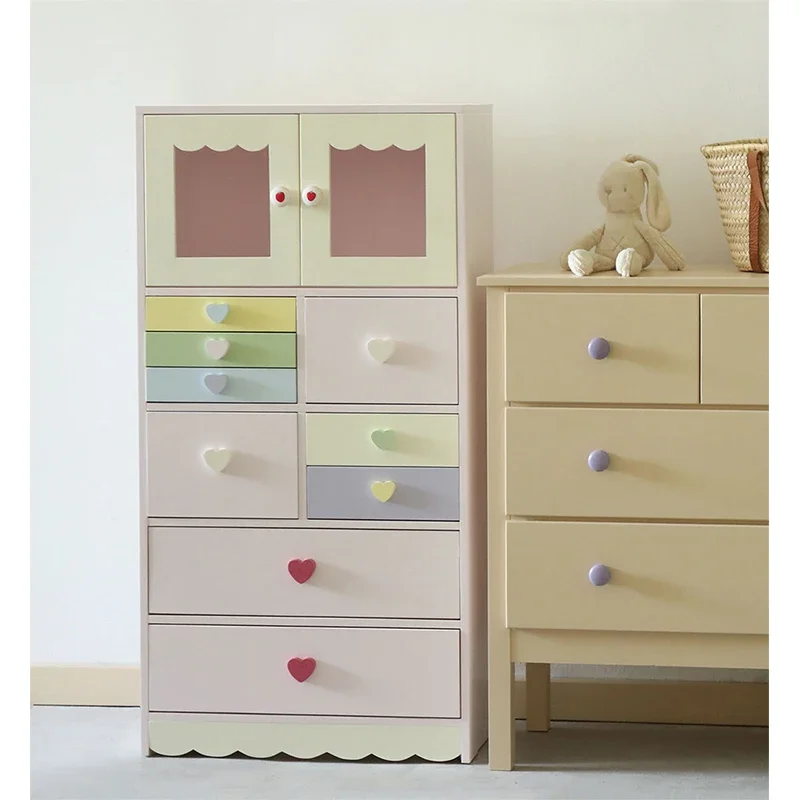 Locker Side Cabinet Baby Cabinet Magazine Storage Cabinet