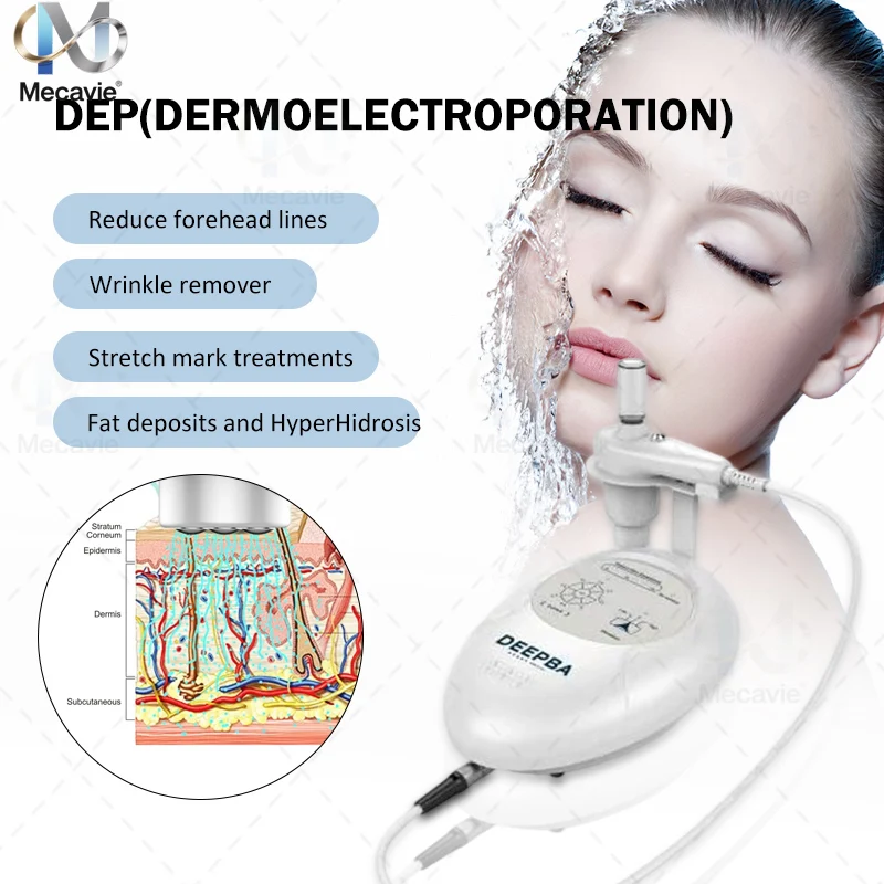 

Needleless Dermo Electroporation (DEP) Infusion Dep Ultra Guided Non-Invasive Skin Tightening Ion Introduction Vibration