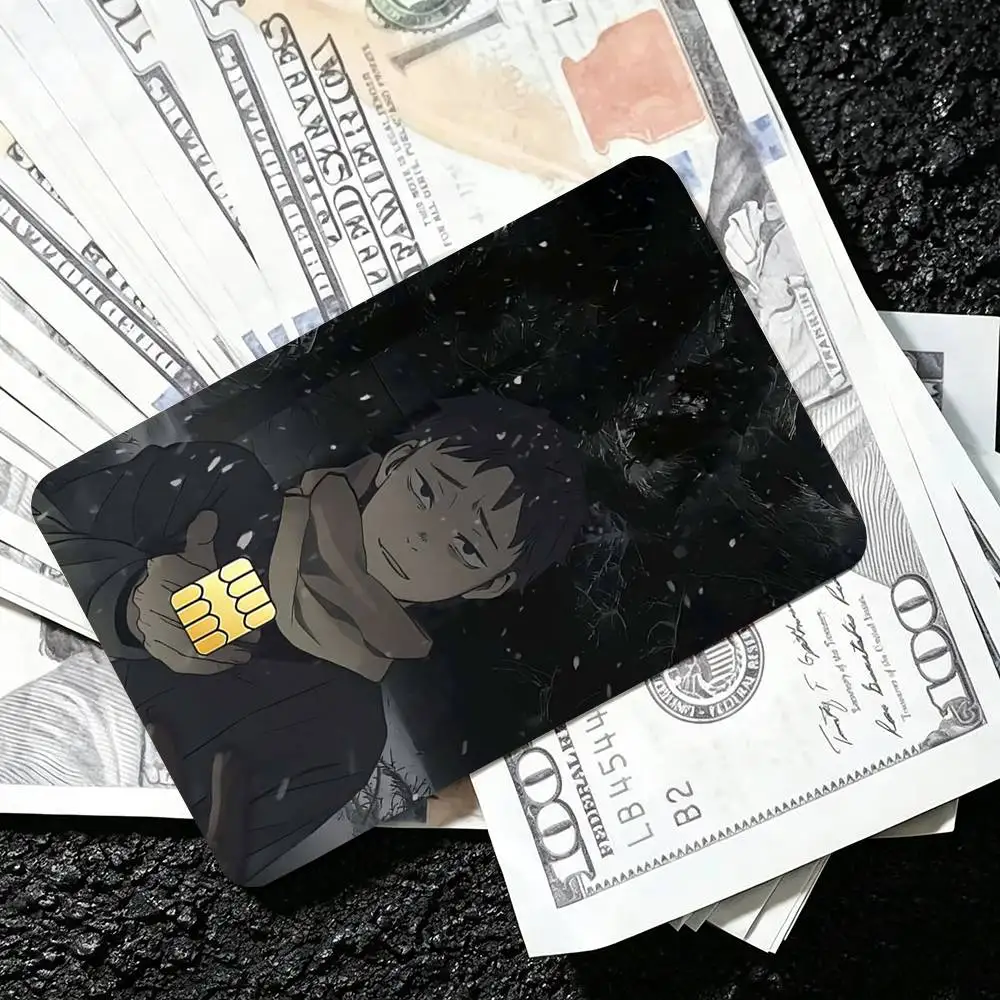 Cartoon Subaru Natsuki Credit Card HD Stickers Easy to replace, change card style anytime as you like