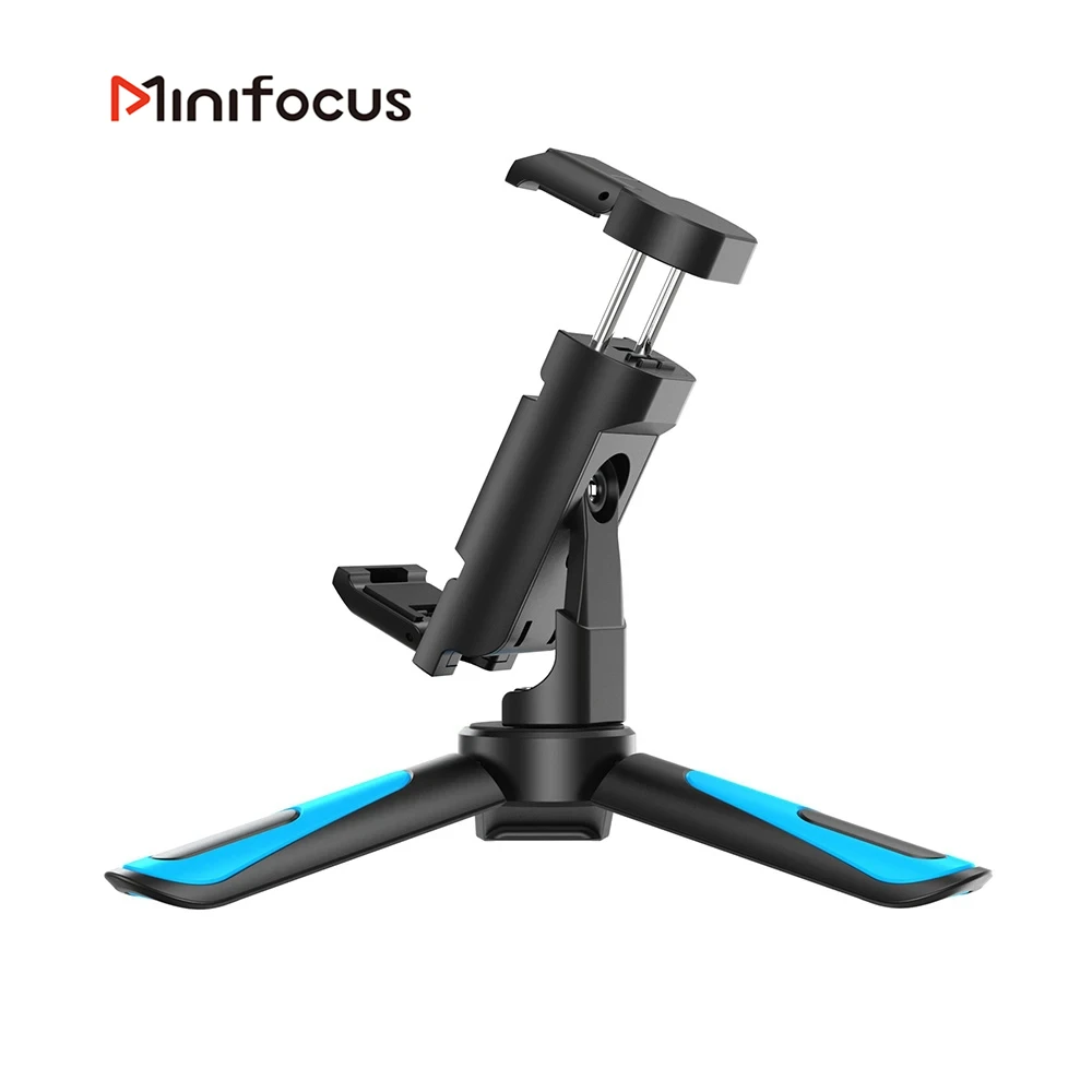 360 Rotation Vertical Shooting 2 in 1 Mini Tripod Phone Mount Holder for iPhone 11 Pro Max Xs X XR 8 Plus Smartphone Video Clip