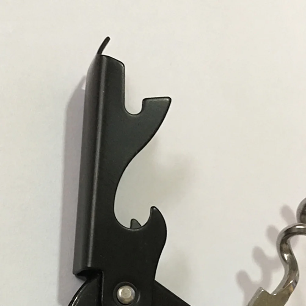 

Открывалка для бутылок в форме гиппокампа из нержавеющей стали, черный легкий штопор для вина, красного вина, открывалка для консервных банок для домашних путешествий