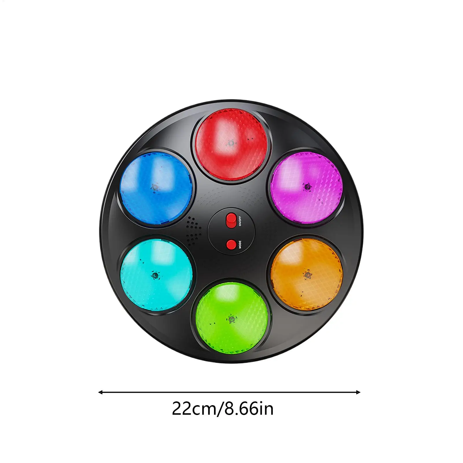라이트 업 메모리 게임 3가지 모드 전자 퍼즐 휴대용 게임 조명 및 소리 포함 어린이용 3세 이상 여행 교실 파티 도로용