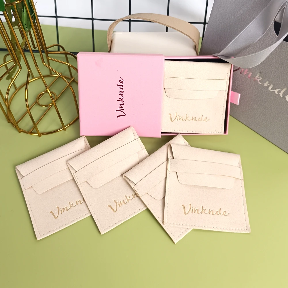 

Custom Logo Organic Velvet Microfiber Jewelry Pouch Bag for Earrings Rings Necklaces Bracelets Premium Packaging Gift Sack Bulk
