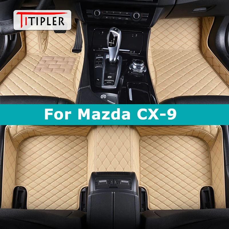 

TITIPLER пользовательские автомобильные коврики для Mazda CX9 CX-9 2006-2015 авто ковры аксессуары для ног Coche