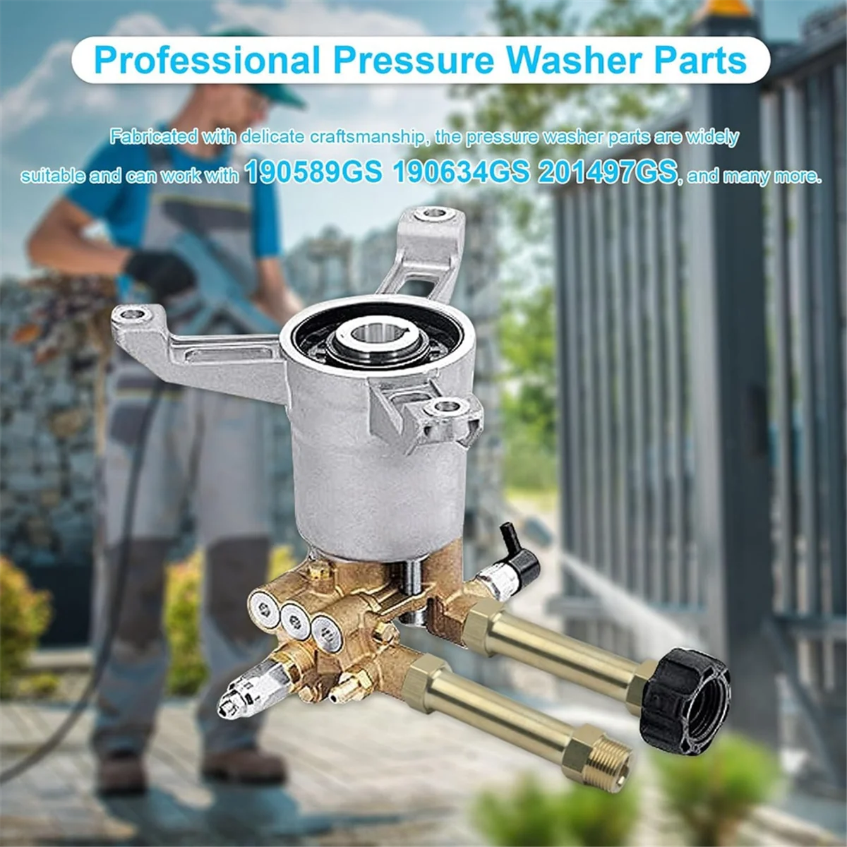 ABNJ Pressure Washer Outlet Tube Replacement 201497GS 190589GS 190634GS for Pressure Washers for