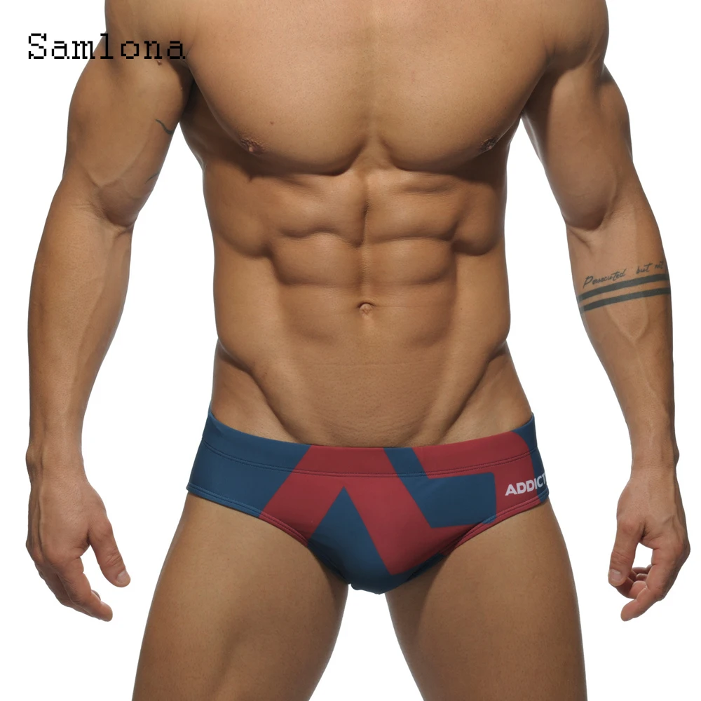 Men Fashion 3D Print Ultra-Shorts 2025 Summer New Sexy Thong Underwear Elastic Waist Skinny Hotpants Male Casual Beach Shorts