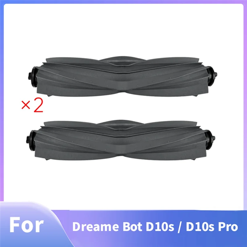 【NEW A39M】 For Dreame Bot D10s/D10s Pro Sweeping Machine Accessories- 2 Pcs Main Brush Replacement Part
