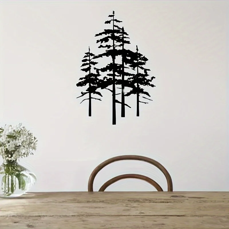 

Smart Pine Tree Wall sticker, Suitable For Bedrooms And Living rooms, Detachable Waterproof And self-adhesive