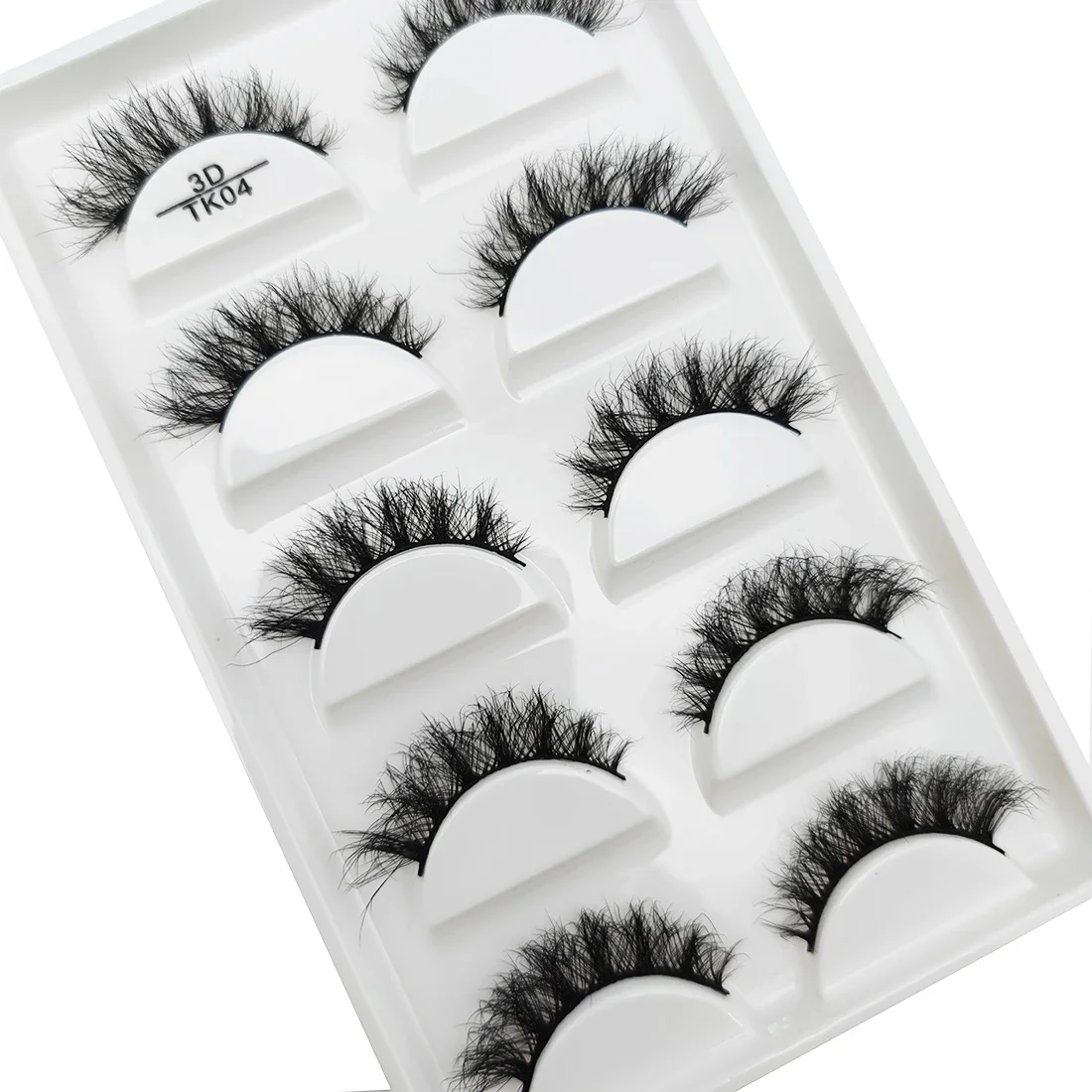 New 5 Pairs Natural False Eyelashes Makeup 3D Fluffy Faux Lashes Mink Eyelash Fake Eye Lashes Make Up Beauty Tools New Natural