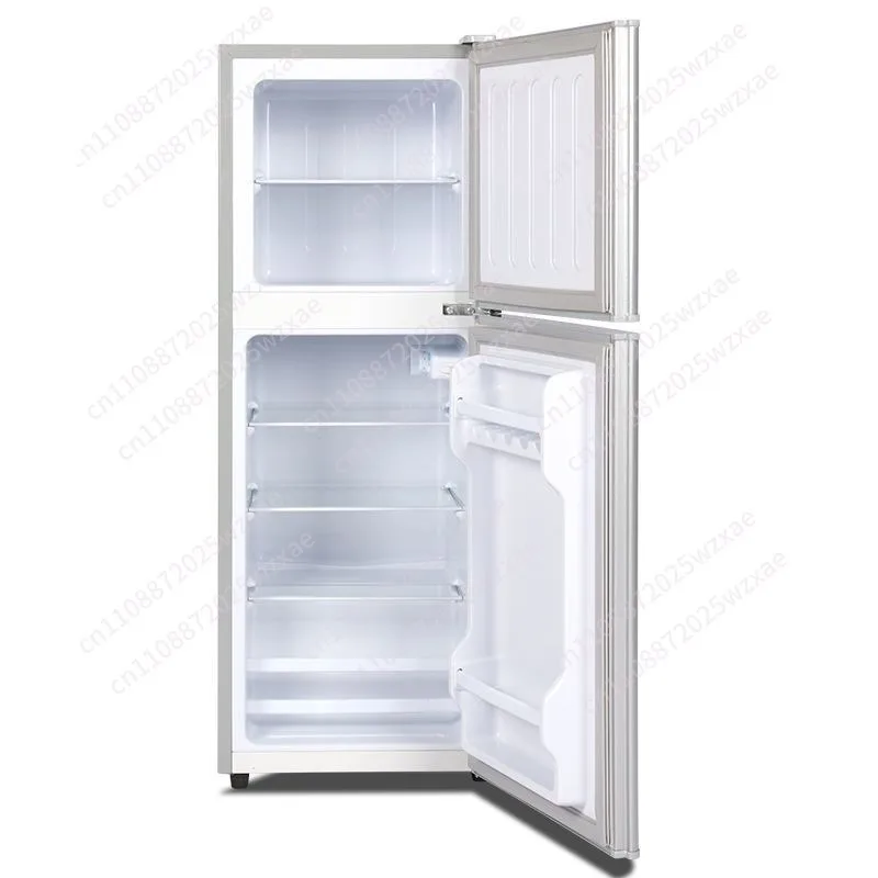 Double door small household hotel rental room dormitory refrigerated small refrigerator