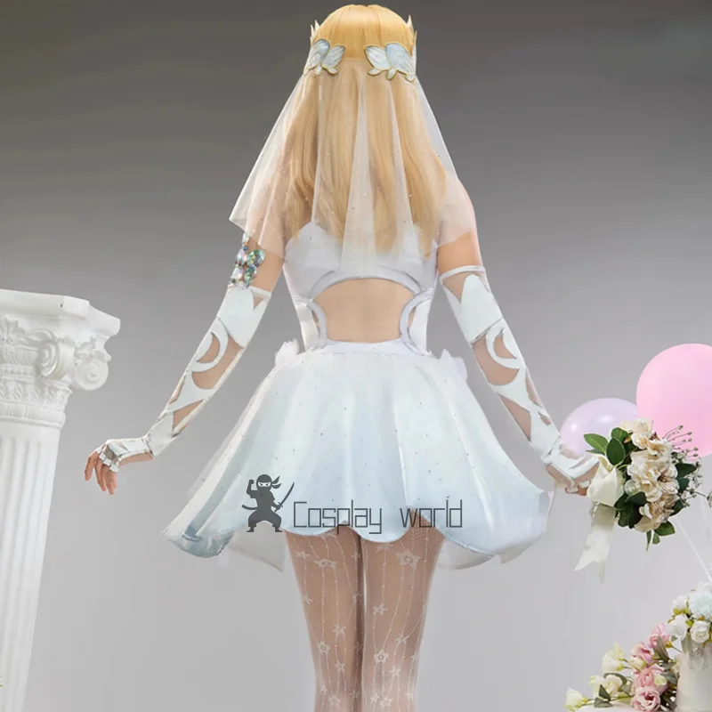 أنيمي امرأة غير مرئية سو العاصفة تأثيري حلي النساء ملابس الهالوين فستان الزفاف موحدة المهوس الفتيات كرنفال البدلة