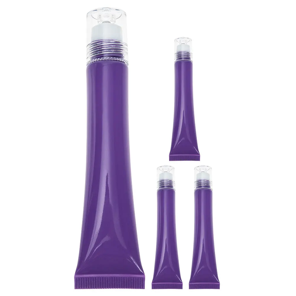 

4pcs Eye Cream Face Empty Tubes Portable Squeeze Gel 20g DIY Roller Ball Fillable Travel Oil Dispenser Essential
