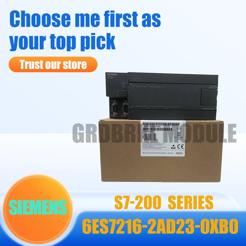 

Brand New Original SIEMENS 6ES7216-2AD23-0XB0 6ES7216-2BD23-0XB0 S7-200 CPU22 power supply