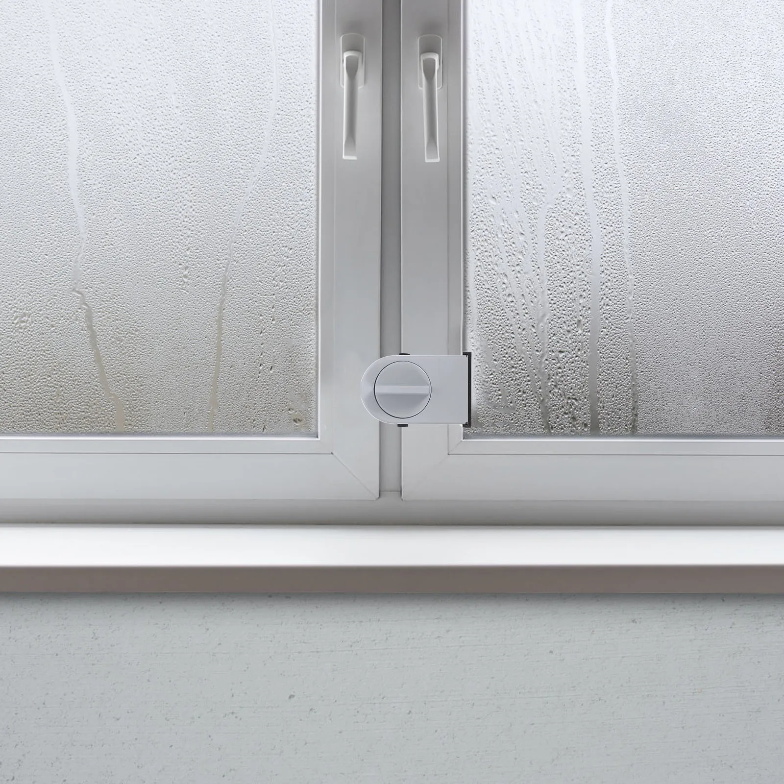 

Large Lock Metal Security Stopper Proof Safety Restrictor Glass Door Protection Sliding Window Safety Locks