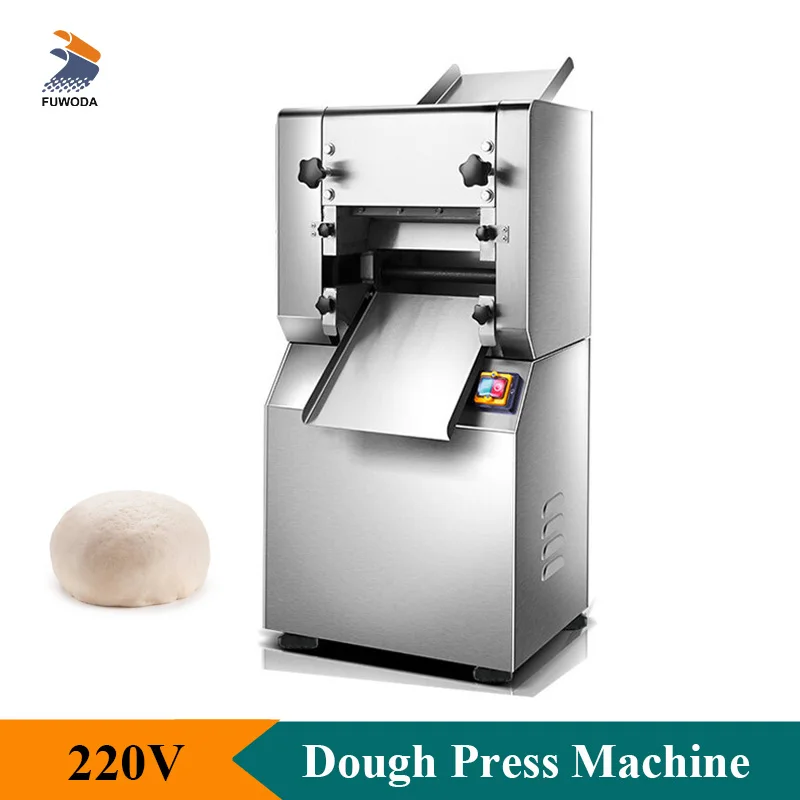 

Commercial Dough Press Machine Stainless Steel Bread Dough Roller Noodle Presser Cutter for Restaurant
