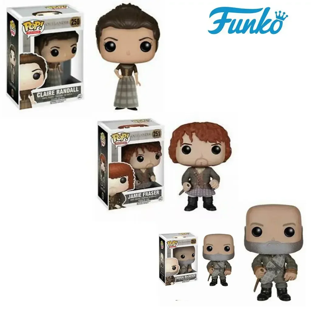 Funko pop Movie&TV OUTLANDER Glaire Randall 250 Jamie Fraster 251 Dougal MACKenzie 252 Action Toy Figures Collection Vinyl Gifts