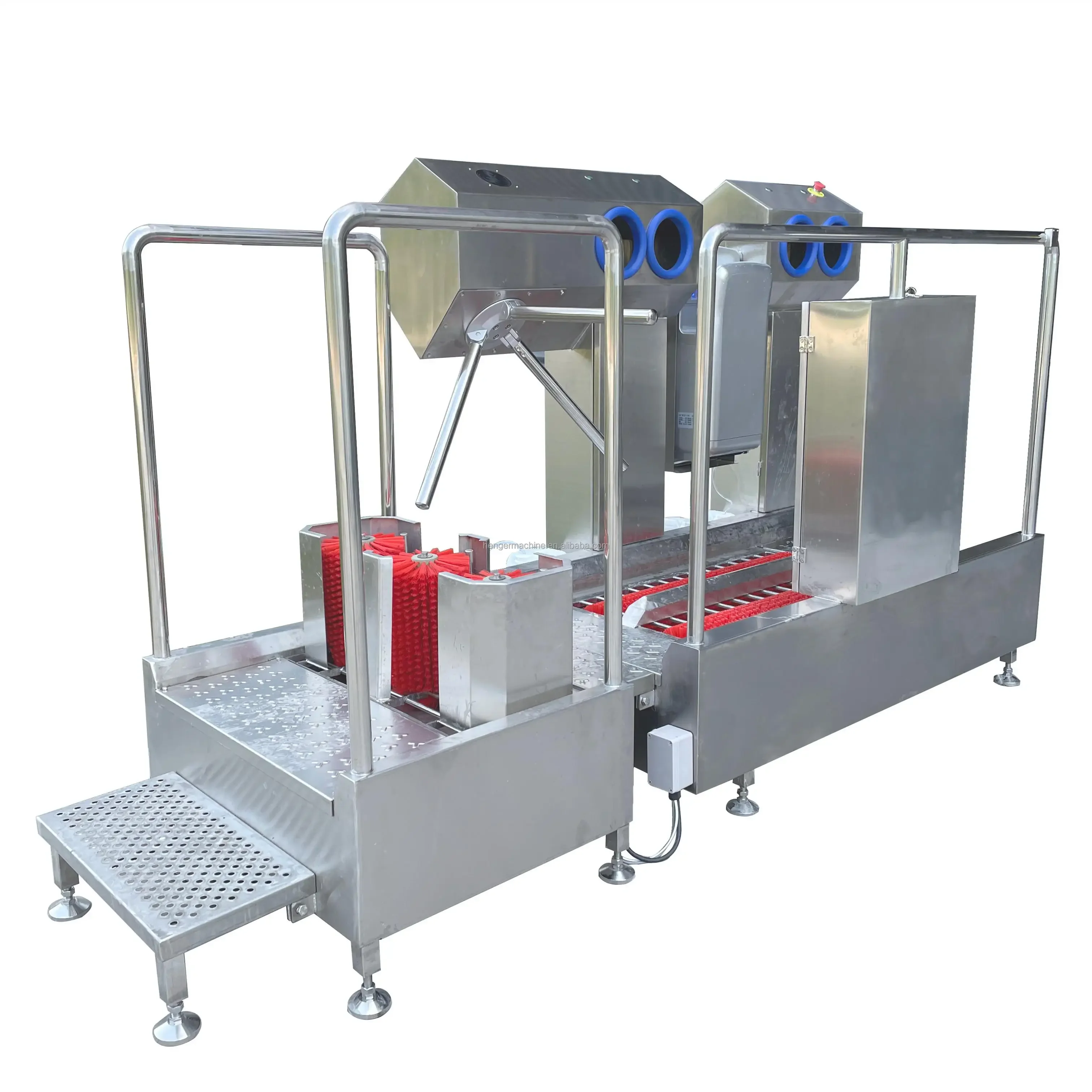 Station Industrial Deep Cleaning Sus 304 Boots Washer Cleaning Equipment