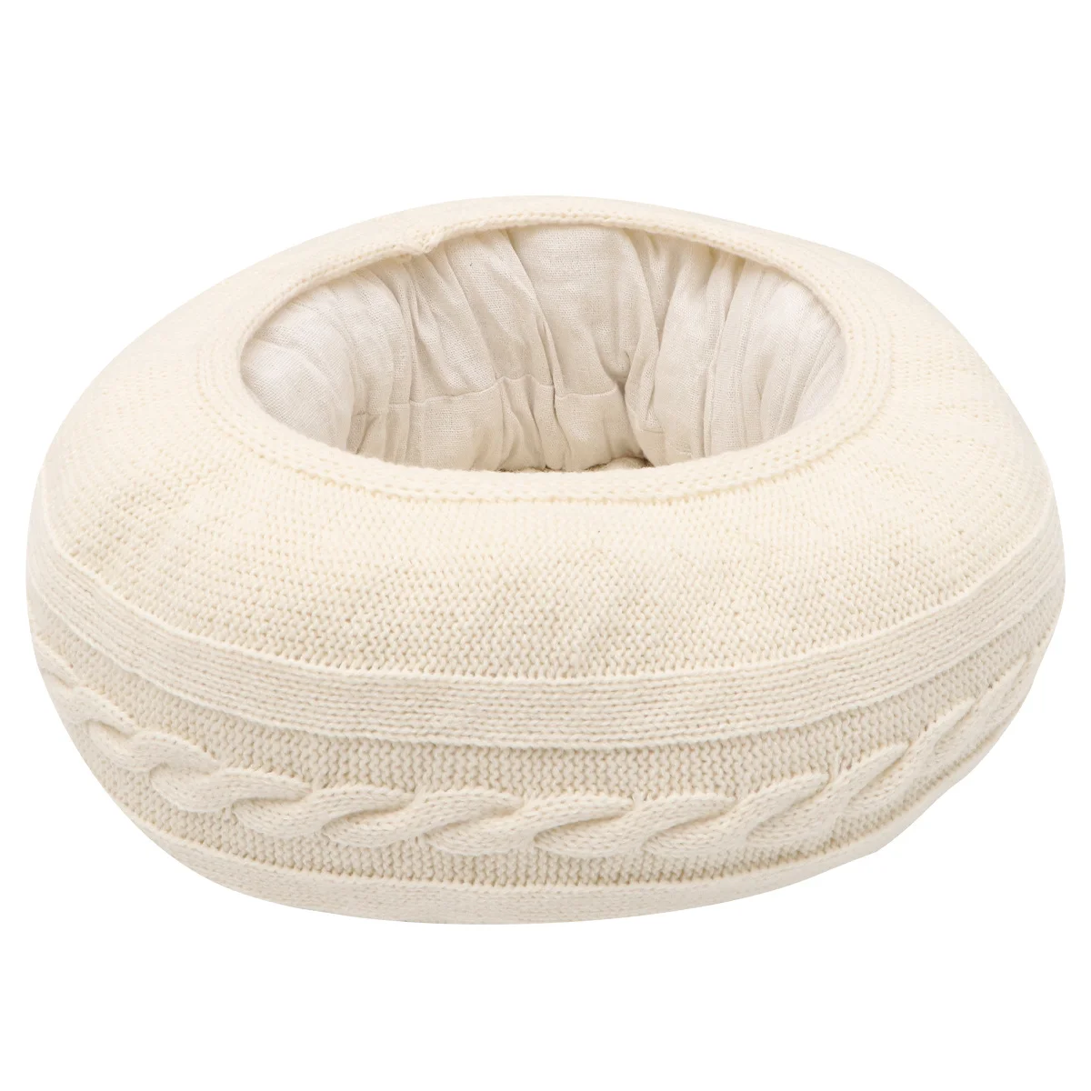 أريكة تصوير رائعة مصنوعة من مادة القطن الأبيض وسرير يومي متعدد الاستخدامات ودعائم تصوير للأريكة #4