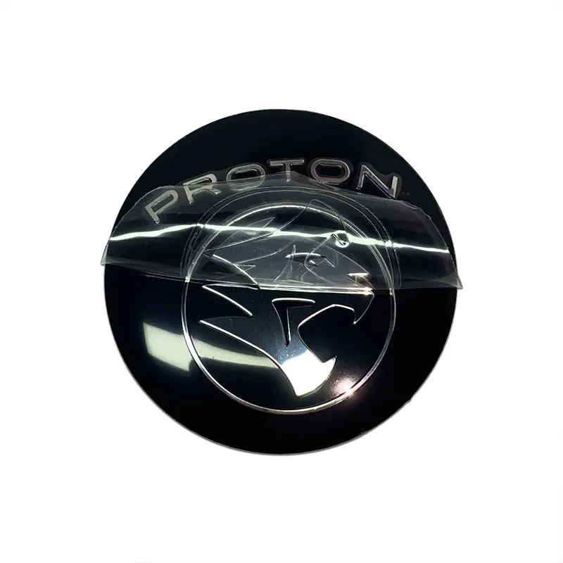 4Pcs 56mm Car Wheel Center Emblem Sticker Hub Badge Decal for Proton Gen-2 R3 Inspira Savvy Persona Sage Waja Wira Exora Elise