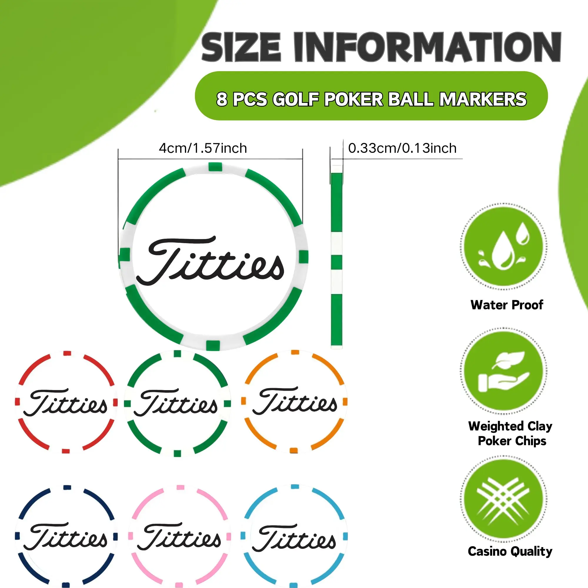 Thumbnail 3 - #32 New Golf Ball Markers Arrivals