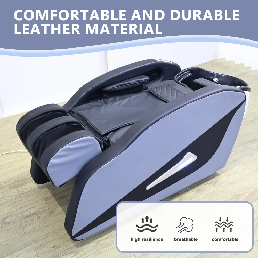 

Luxury Automatic Electric Spa Head Water Therapy Shampoo Bed Hair Washing Massage Chair Shampoo Bed