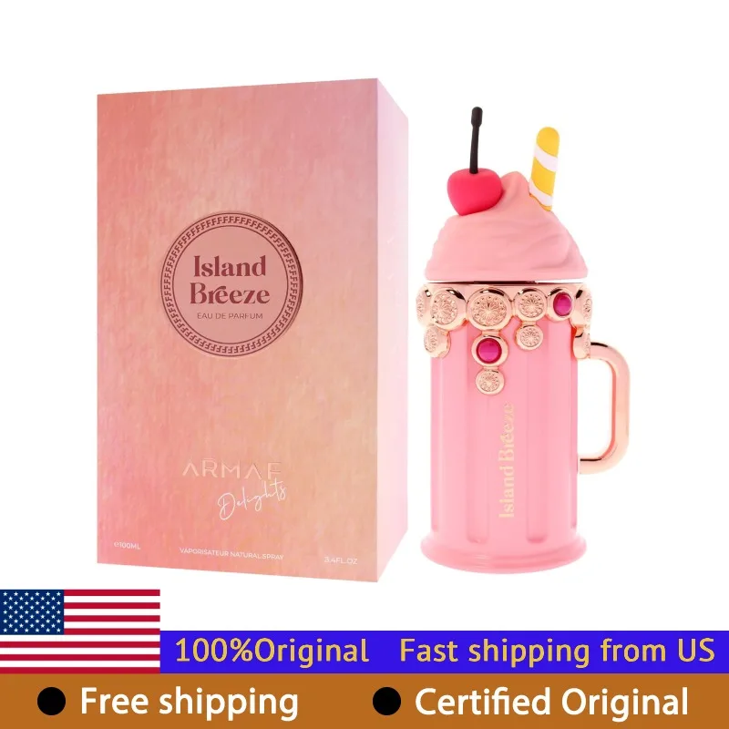

Armaf Island Breeze Eau de Parfum Spray 100ML/3.4 Ounce Premium Arabian Perfumes Lasting Floral Fruity Unisex Pheromones Perfume