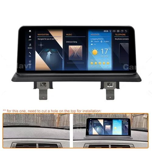 Androidカーラジオ,8GB RAM,256GB rom,内蔵ハードドライブ,ワイヤレスCarPlay,Googleマップ,DVR,BMW z4 e85車用マルチメディアスクリーン