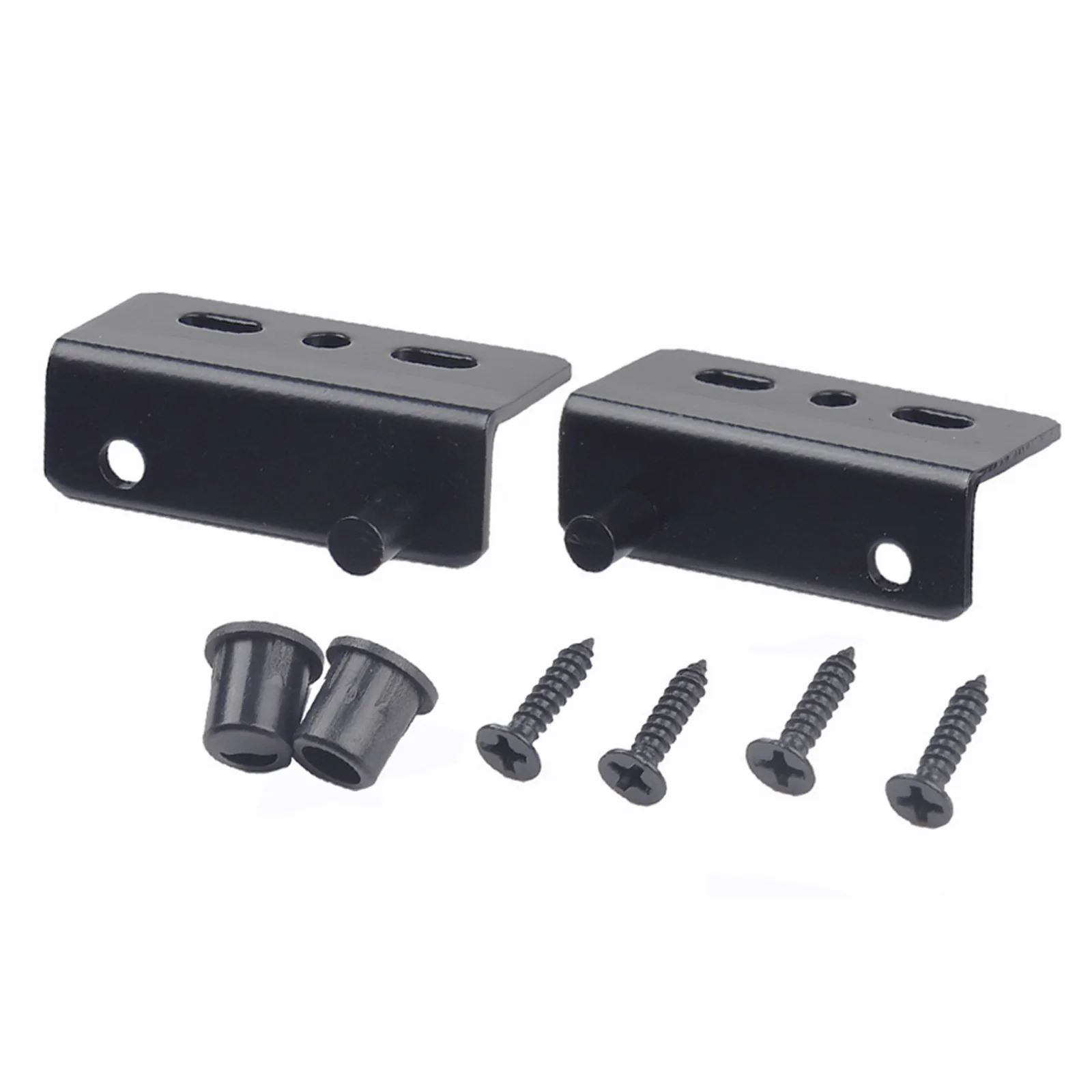 Pivot Hinge Hinge Set Strong With Screws For Wooden Doors Multifunctional Plastic Covers Right Angle Pivot Brand New