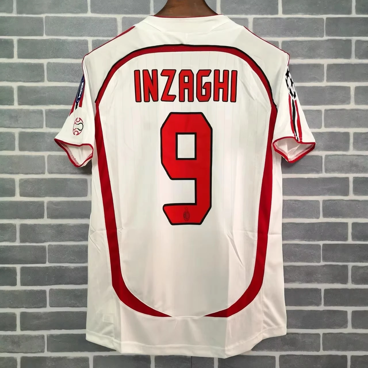 

2025 Best-selling New 3D Printed AC Milan Football Jersey for Men and Women, Quick-drying and Breathable Sports T-shirt