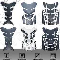 3D Stereoscopic Motorcycle Tank Pad Protection Decals For Honda Suzuki Kawasaki Yamaha Aprilia Benelli KTM Motorbike Stickers