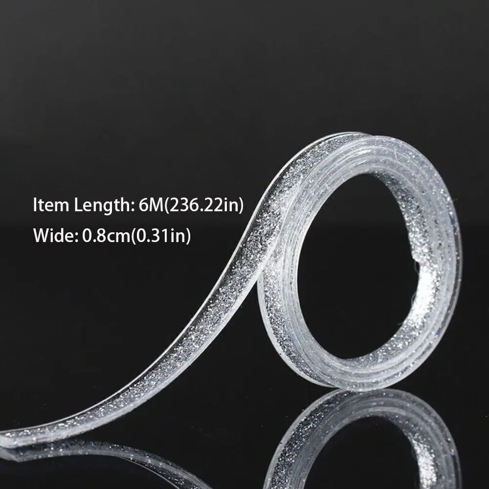 6M Ceramic Tile Mildew proof Gap Tape Ceiling Edge Strips Self-adhesive Waterproof Seam Sticker