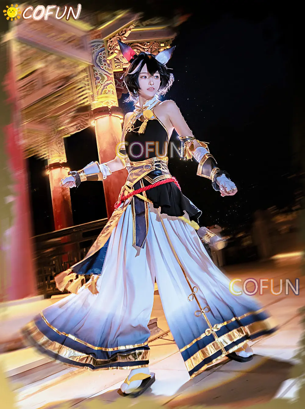 

Костюм для косплея COFUN Game Pretty Derby Katsuragi Ace, женский милый праздничный наряд, униформа для Хэллоуина и карнавала, аниме-одежда