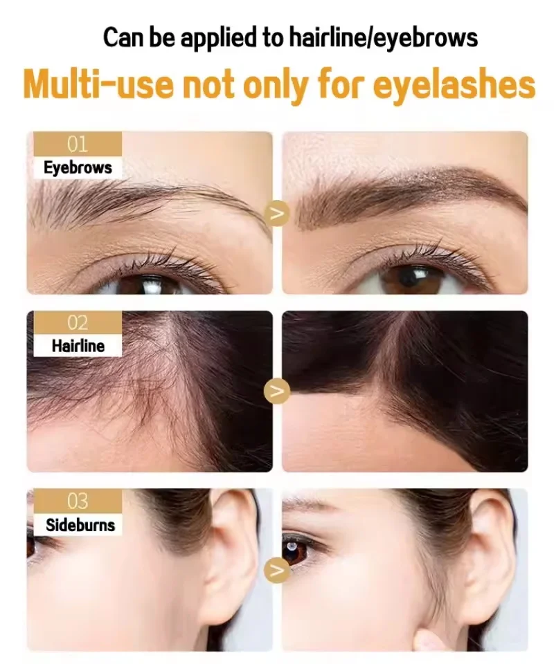 Soro de crescimento rápido de cílios, 5 dias, intensificador de cílios naturais, tratamento de cílios mais grossos, novos produtos, cuidados com os olhos, maquiagem