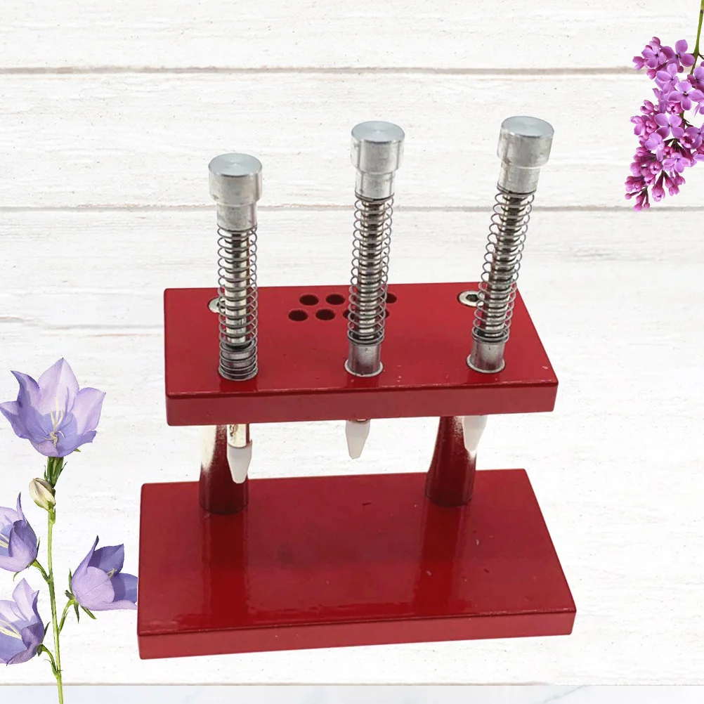 

Watch Repair Tool Set With Multiple Dies For Hour Minute Seconds Hands Compact Watchmaker Hand Pressing Device For Home Or Store