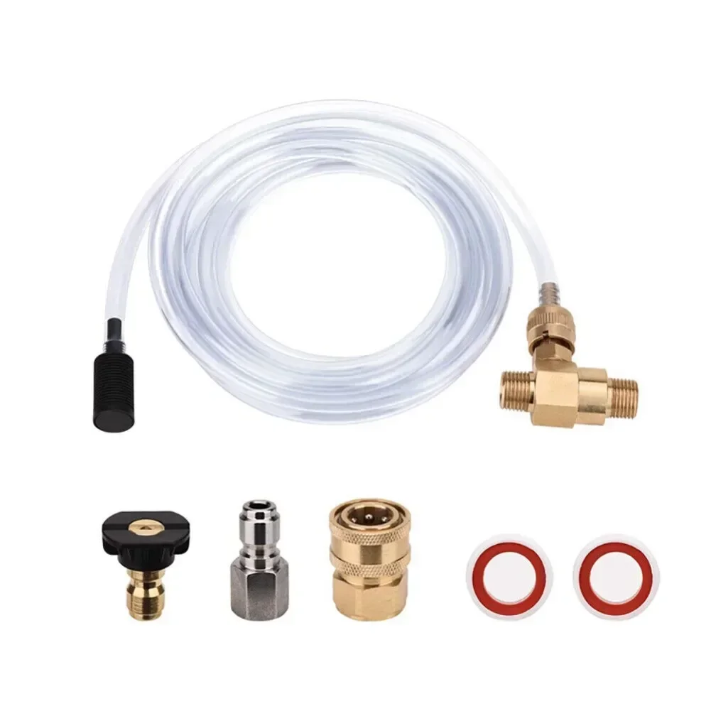 Garden Soap Nozzle Adjustable High Quality Pressure Washer Snap Coupler Soap Dispenser With Filter For Bathroom Cleaning