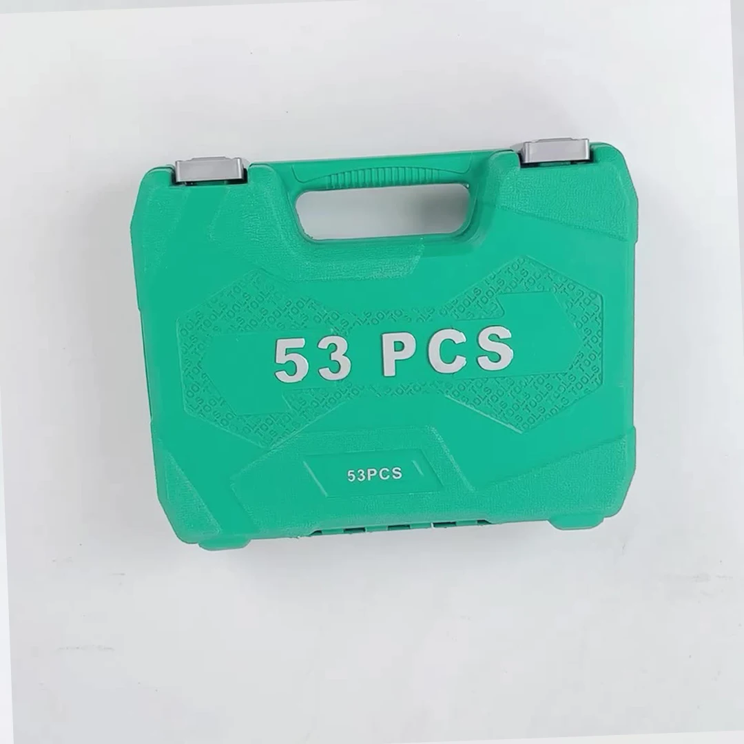 

53-Piece Auto Repair Tool Set with 72-Tooth Ratchet Wrench Motorcycle Electric Vehicle Maintenance Hardware Tool Kit