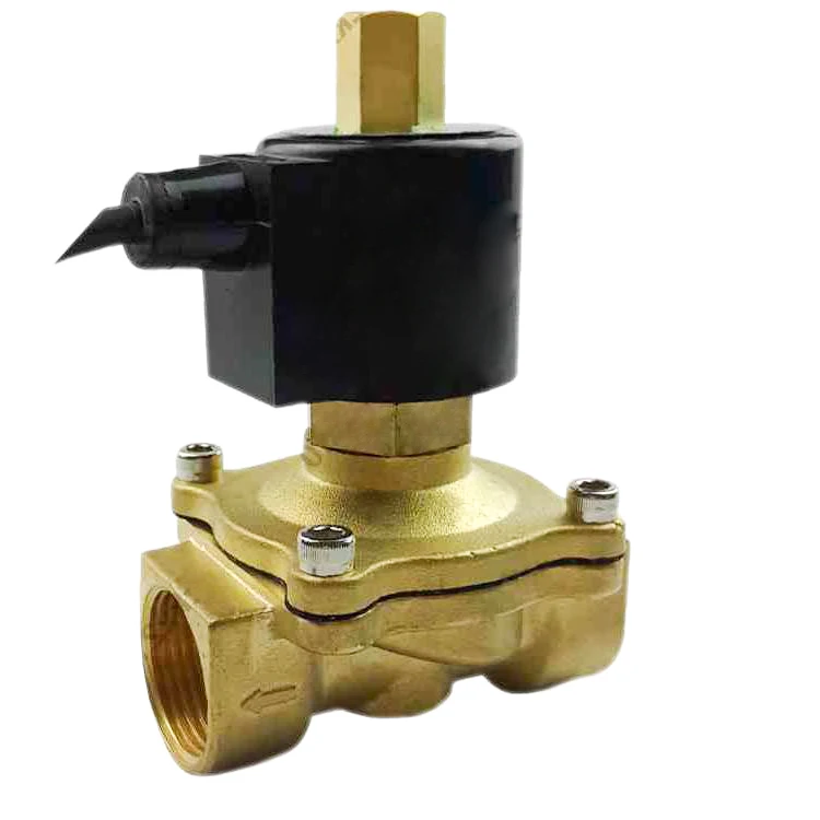 

3/4" IP68 Waterproof Normally Open Brass Fountain Solenoid Valve 110V 24V 12V 24v Solenoid Valve For Underwater