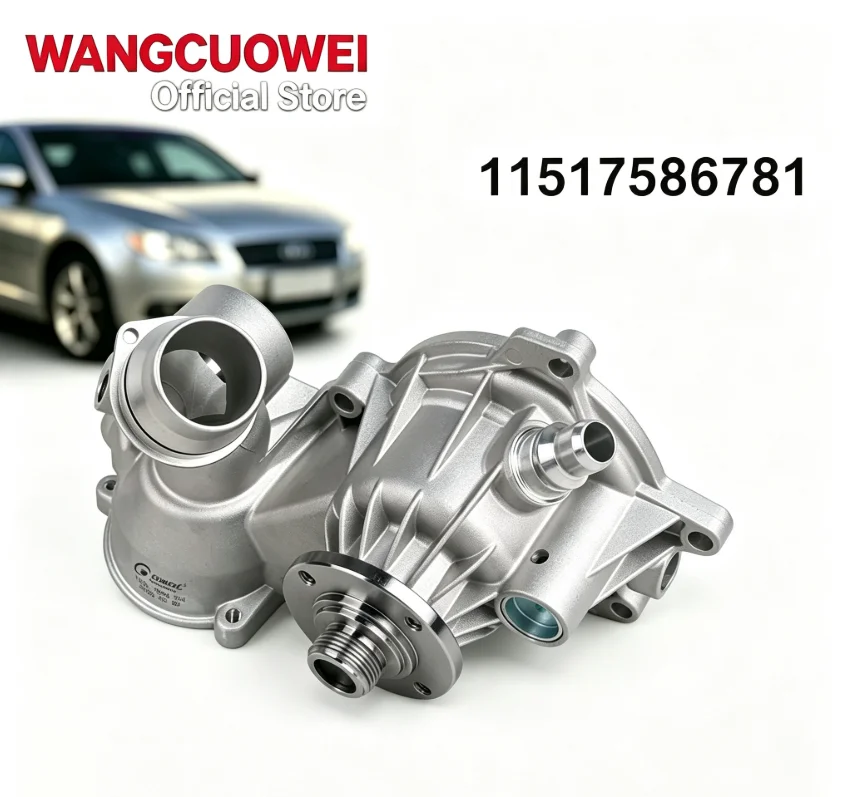 Engine Water Pump 11517586781 for BMW E63/E64 E65 545i 645Ci 745i 745Li 60i E66 2004-2005 Alpina B7 X5 V8 4.4L Petrol