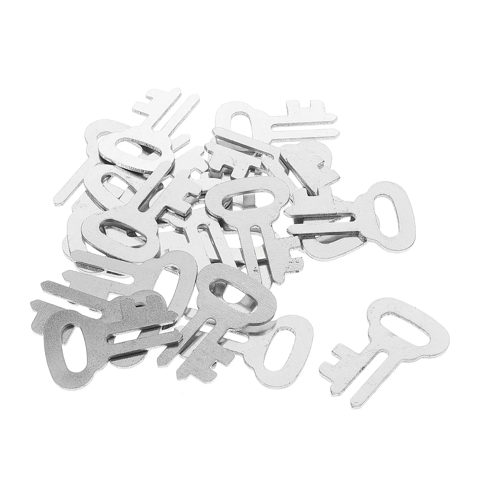 20Pcs Coin Bank Key Replacement Metal Locks for Lockable Money Can Savings Jar Accessories Secure Cash Key