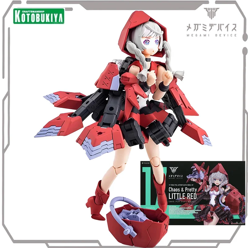

Kotobukiya оригинальная серия устройств богини Little Red Riding Hood1/1 фигурка в сборе, модель игрушки, Коллекционная модель, украшения